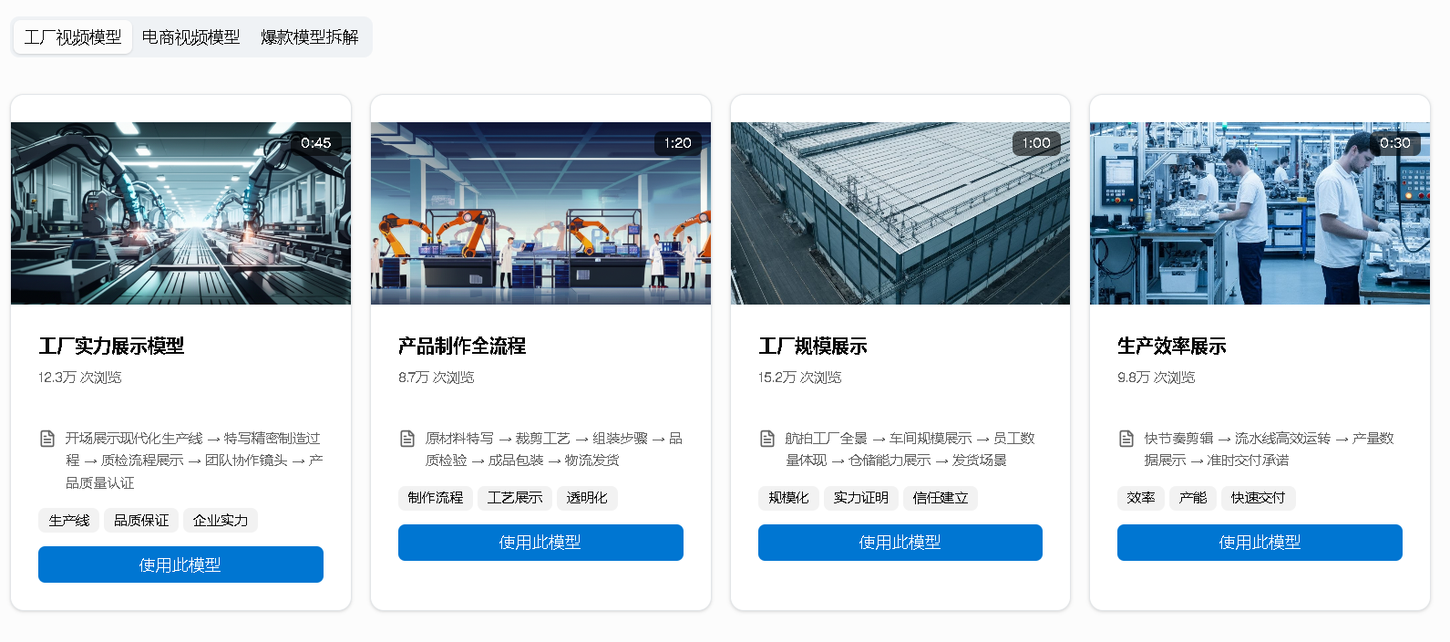 爆款视频模型让你免费获得大量曝光